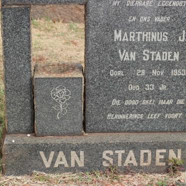 STADEN Marthinus J., van -1953