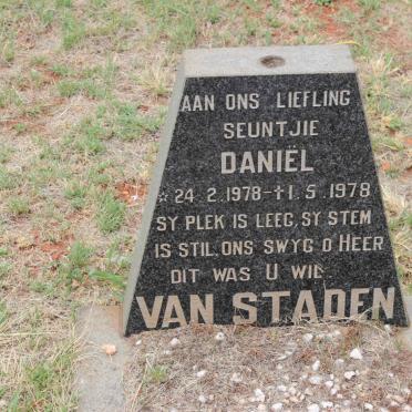 STADEN Daniël, van 1978-1978
