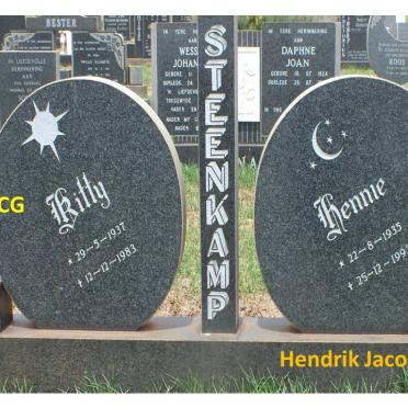 STEENKAMP Hendrik Jacobus 1935-1993 &amp; C.G. 1937-1983