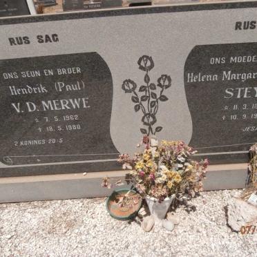 STEYN Helena Margaretha Maria 1898-1984 :: V.D. MERWE Hendrik 1962-1980