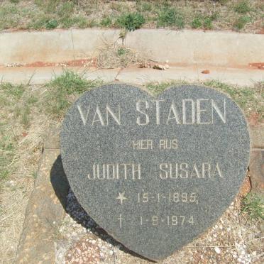 STADEN Judith Susara, van 1895-1974