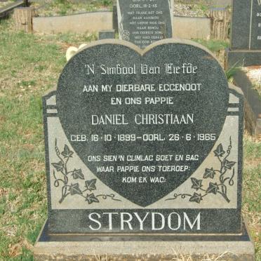 STRYDOM Daniel Christiaan 1899-1965