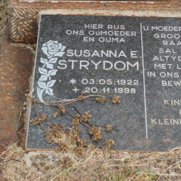 STRYDOM Susanna E. 1922-1998