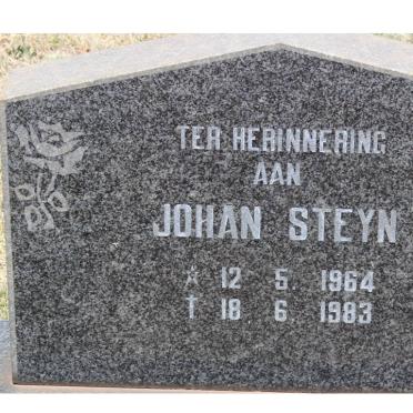STEYN Johan 1964-1983