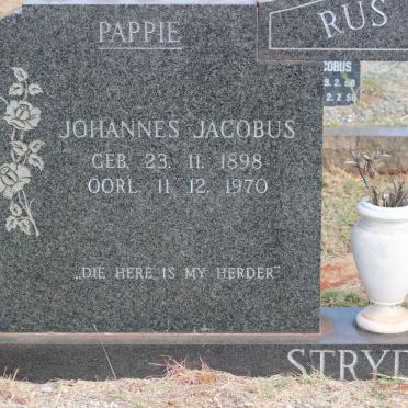 STRYDOM Johannes Jacobus 1898-1970 &amp; Helen Florence 1909-1972 :: STRYDOM James 1958-1958