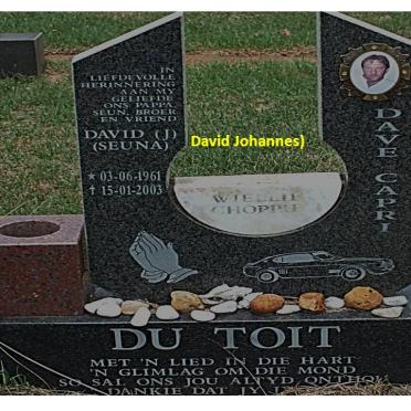TOIT David J., du 1961-2003