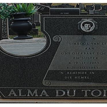 TOIT Alma, du 1965-1985