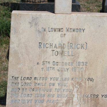 TOWELL Richard 1932-1970