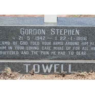 TOWELL Gordon Stephen 1942-1986