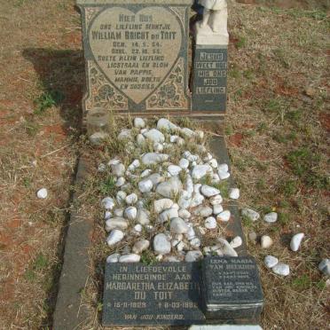 TOIT Margaretha Elizabeth, du 1929-1982 :: VAN HEERDEN Lena Maria 1948-200? :: DU TOIT William Bright 1954-1955