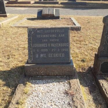 VALKENBURG Johannes H. 1889-1948