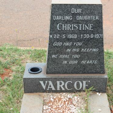 VARCOE Christine 1968-1971