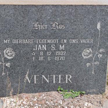 VENTER Jan S.M. 1902-1970