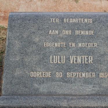 VENTER Lulu -1954