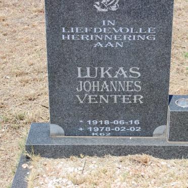VENTER Lukas Johannes 1918-1978