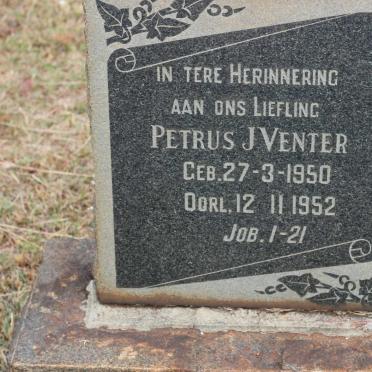 VENTER Petrus J. 1950-1952