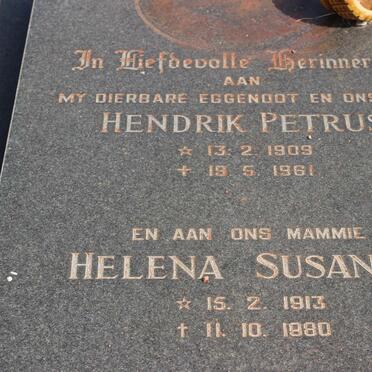 VENTER Hendrik Petrus 1909-1961 &amp; Helena Susanna 1913-1980