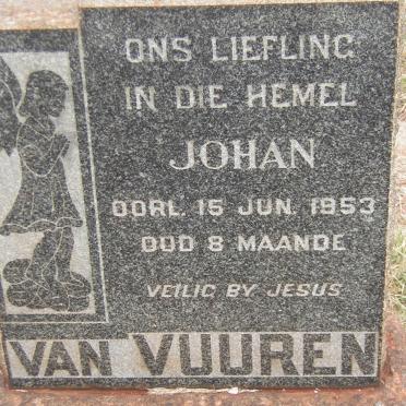 VUUREN Johan, van -1953