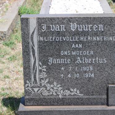 VUUREN Jannie Albertus, J. van 1909-1974