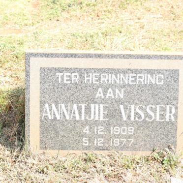 VISSER Annatjie 1909-1977