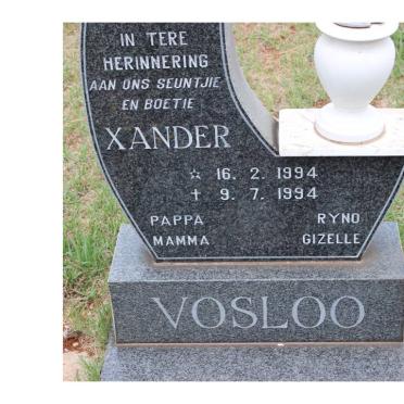 VOSLOO Xander 1994-1994
