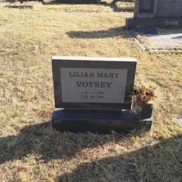 VOYSEY Lilian Mary 1913-1999