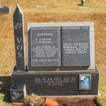 VOS Annerine 1949-2006