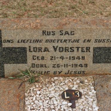 VORSTER Lora 1949-1949