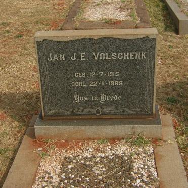 VOLSCHENK Jan J.E. 1915-1968