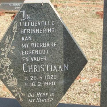 VOSLOO Christiaan 1929-1980