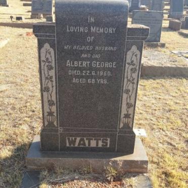 WATTS Albert George -1950