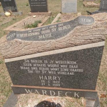 WARDECK Harry 1922-1969