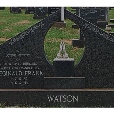 WATSON Reginald Frank 1917-1984