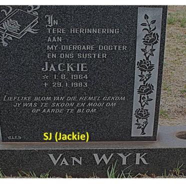 WYK Jackie S.J., van 1964-1983