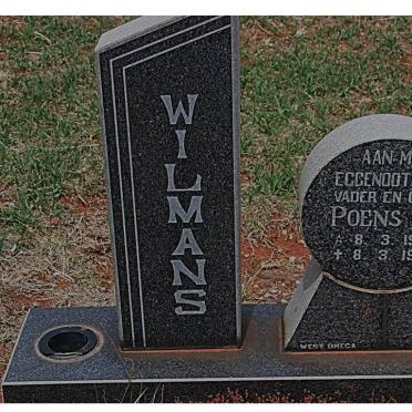 WILMANS C.W. 1926-1988