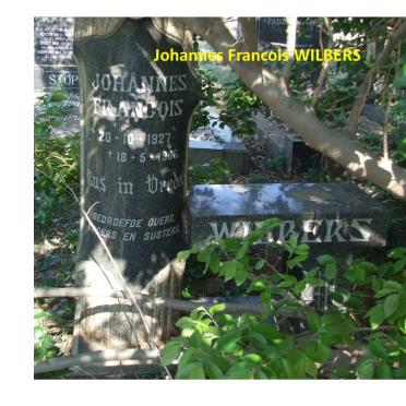 WILBERS Johannes Francois 1927-19?6