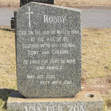 ZON Robby, van der -1982