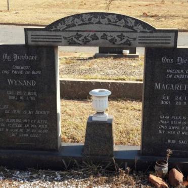 ZYL Wynand, van 1896-1966 &amp; Margaretha L. 1905-1983