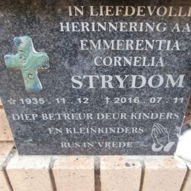 STRYDOM Emmerentia Cornelia 1935-2016