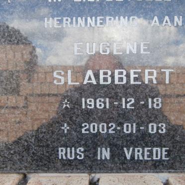 SLABBERT Eugene 1961-2002