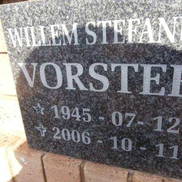 VORSTER Willem Stefanus 1945-2006