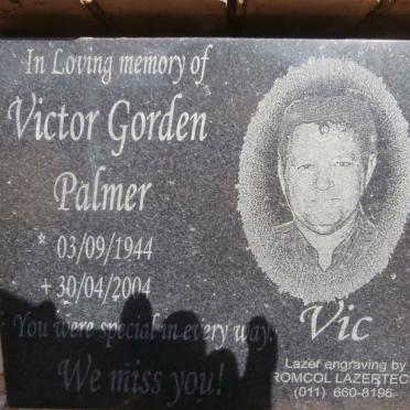 PALMER Victor Gordon 1944-2004