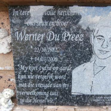 PREEZ Werner, du 1982-2006