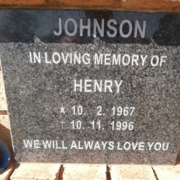 JOHNSON Henry 1967-1996