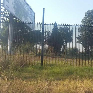 06. Cemetery fenced in - 2017