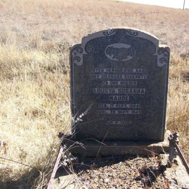 NAUDE Lousya Susanna 1984-1949