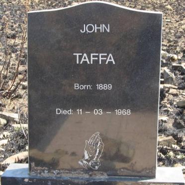 TAFFA John 1889-1968