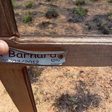 BARNARD Deane Rex 2012-2012