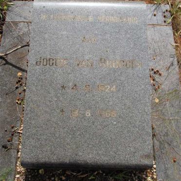 BRUGGEN Joggie, van 1924-1969