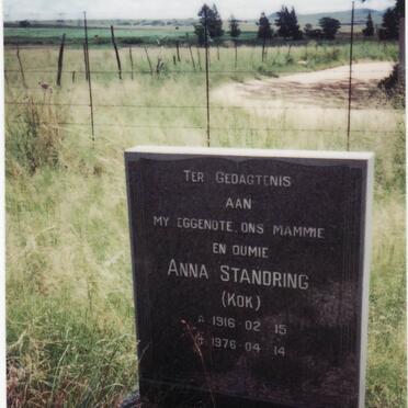 STANDRING Anna nee KOK 1916-1976